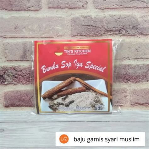 Bumbu Sop Iga Bubuk Spesial Sop Iga Bumbu Non MSG Jual Bumbu Masak