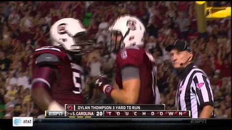 2013 Usc Vs Vanderbilt Dylan Thompson 3 Yd Td Run Youtube