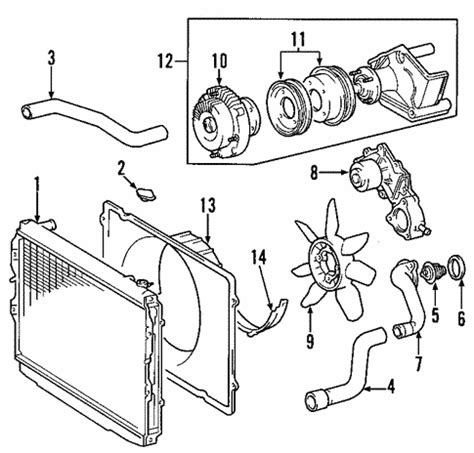 Radiator Components For Toyota Tundra Freeman Toyota Parts