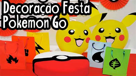 Festa Pokémon Ideias De Decoração Dicas E Vídeos De Passo A Passo