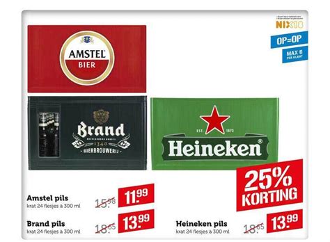 Amstel Pils Brand Pils Heineken Pils Aanbieding Bij CoopCompact