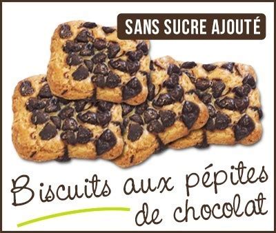 Biscuits aux Pépites de Chocolat sans sucre BRESA DIET Sans Sucre