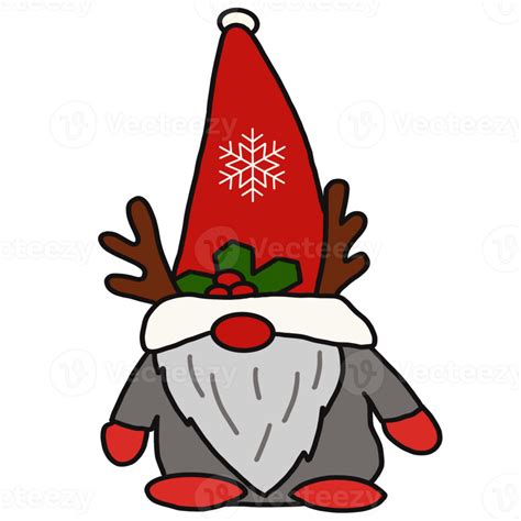 Merry Christmas Gnome 11025715 PNG