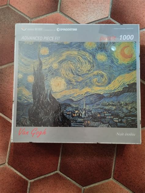 Puzzle 1000 Pezzi Van Gogh La Notte Stellata De Agostini Editions