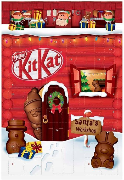 Kit Kat Kitkat Kalendarz Adwentowy Czekoladki Święta 208G - Ceny i ...