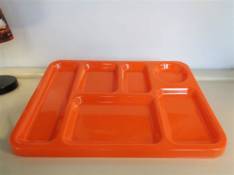 Vintage Retro Lunchroom School Cafeteria Lunch Trays Tv Dinner Etsy