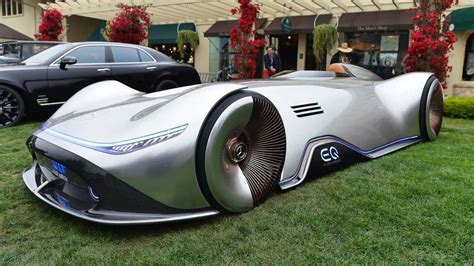 Mercedes Eq Silver Arrow Concept Revealed In Pebble Beach