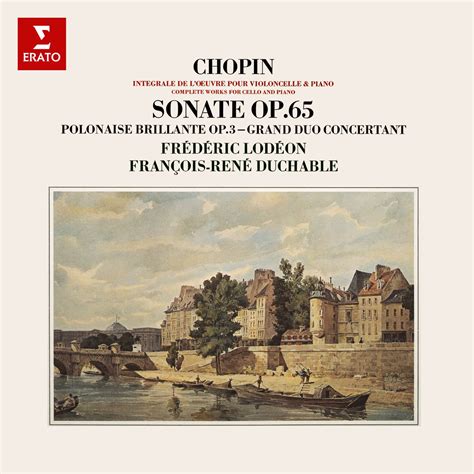 Chopin Sonate Pour Violoncelle Et Piano Grand Duo Concertant