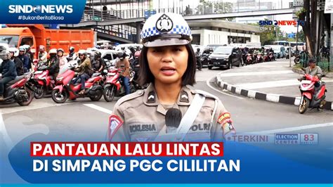 Arus Lalu Lintas Ramai Lancar Di Simpang PGC Cililitan YouTube