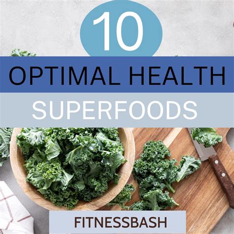 Top 10 Superfoods For Optimal Health And Wellness Fitness Bash