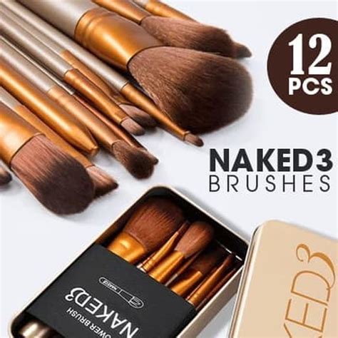 Jual Brush Make Up Naked Kuas Make Up Isi Pcs Indonesia Shopee