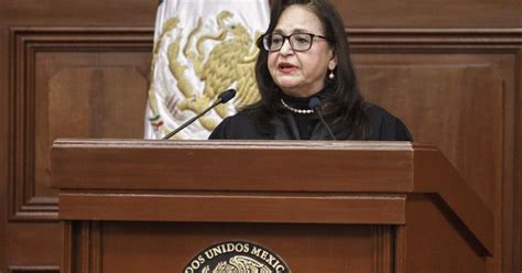 Scjn Ministra Norma Lucía Piña Hernández Retira Su Proyecto Contra La