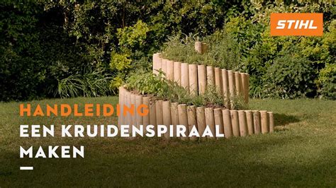 Een Kruidenspiraal Maken Stihl Diy Projecten Youtube