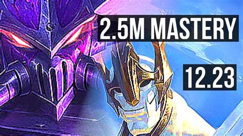 KASSADIN Vs GALIO MID Quadra 2 5M Mastery 700 Games KR Master