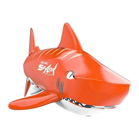 2.4G Remote Control Shark Toy 1:18 Scale High Simulation Shark Shark ...