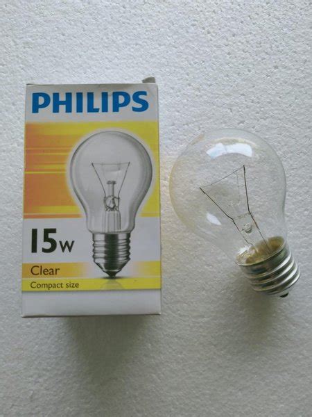 Jual BOLA LAMPU BOLAM PIJAR PHILIPS 15W 15 WATT Di Lapak Alfariel Part