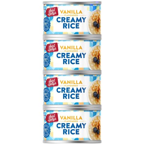 Aunt Betty S Creamy Rice Vanilla Pack G Adelaide S Finest