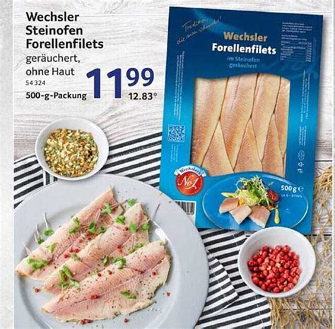 Wechsler Steinofen Forellenfilets Angebot Bei Selgros