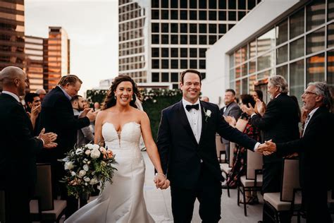 Rooftop Wedding Ceremony at the Westin Houston Medical Center | Houston ...