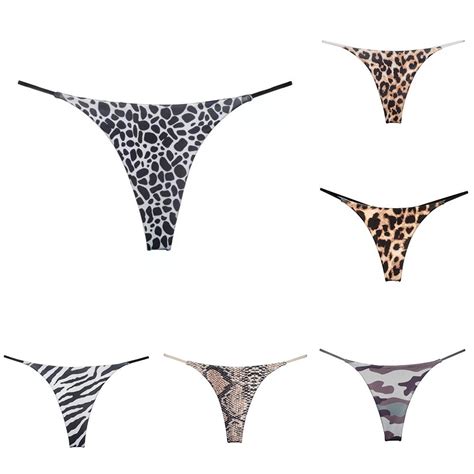 Jtfy Women Sexy G String Bikini Thong Seamless Panties Lingerie Underwear Shopee Malaysia