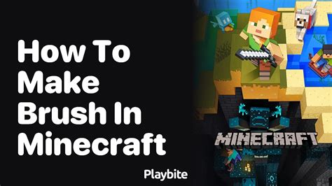 How To Make A Brush In Minecraft A Simple Guide Playbite