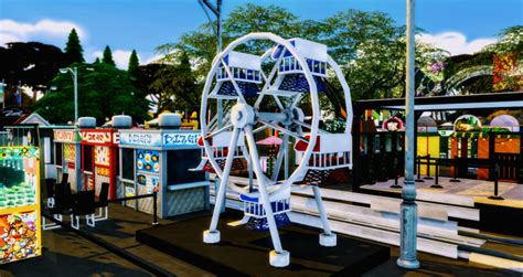 THE SIMS 4 FUNCTIONAL AMUSEMENT PARK – WICKED PIXXEL