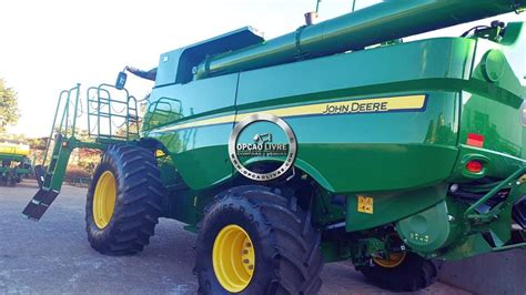 Colheitadeira John Deere S Ano Op O Livre