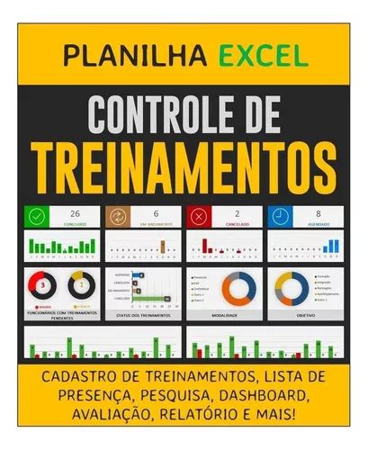 Planilha Controle De Treinamentos Em Excel Parcelamento Sem Juros