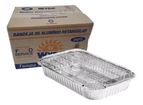 Bandeja Marmita Tampa Pet Alumínio 1 500ml D 8 Fs Wyda C 50