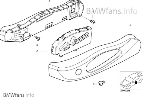 Single Parts Of Front Seat Controls Bmw 3 E46 320ci M54 Europe