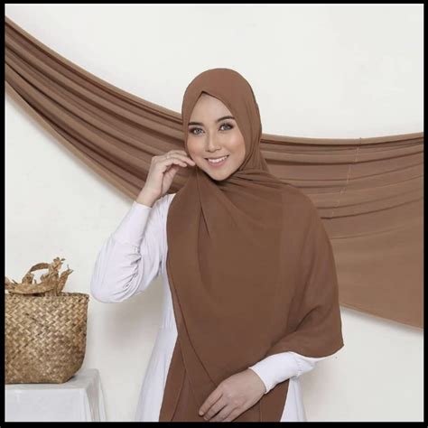 Jual Hijab Pasmina Inner In Ceruty Baby Doll Premium Jilbab