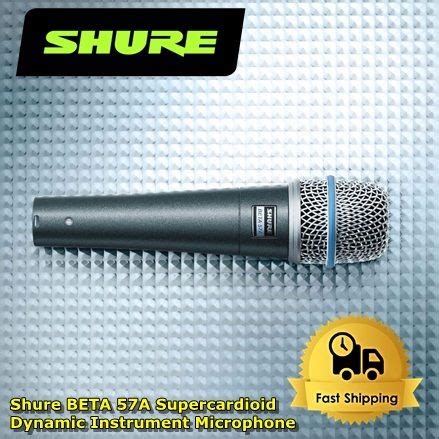 Shure Beta A Supercardioid Dynamic Instrument Microphone Lazada