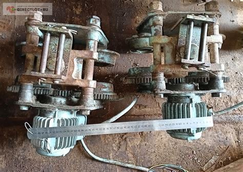 Каретка передвижения болгарский тельфер таль 1-2т. Двигатель EKT120M6 ...