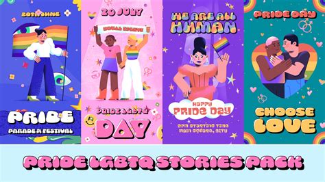 Pride Lgbtq Stories Pack Video Templates Artlist