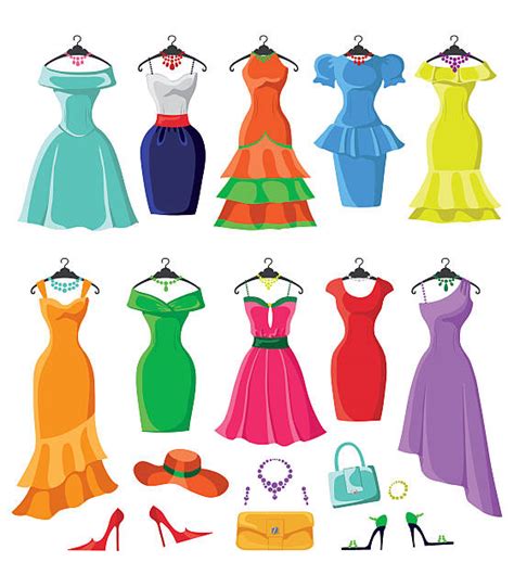 Best Summer Dress Illustrations, Royalty-Free Vector Graphics & Clip ...