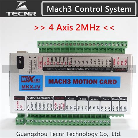 Xhc Mk4 Mach3 Breakout Board 4 Axis Usb Motion Control Card 2mhz