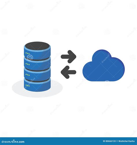 O Cone Do Armazenamento De Dados Conecta O Armazenamento Da Base