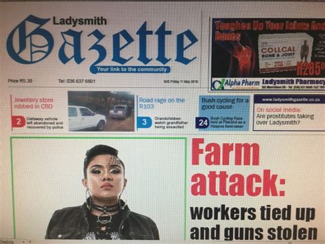 Ladysmith Gazette is here early, so get your copy NOW | Northern Natal News