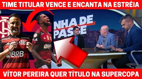 LINHA DE PASSE ESPN TIME TITULAR DO FLAMENGO IMPRESSIONA NA ESTRÉIA