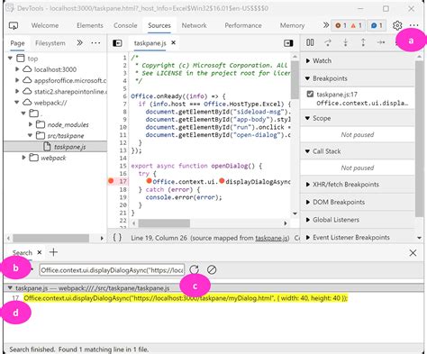 Devtools Debugger Microsoft Edge Development