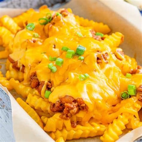 Chili Cheese Fries With Bacon