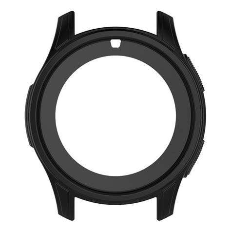 Capa De Silicone Protetora Preta Para Rel Gio Samsung Galaxy Watch