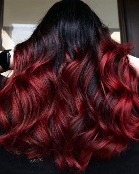 Red Balayage Hair Colors 60 Hottest Examples For 2025 Red Balayage Hair Hair Color Balayage