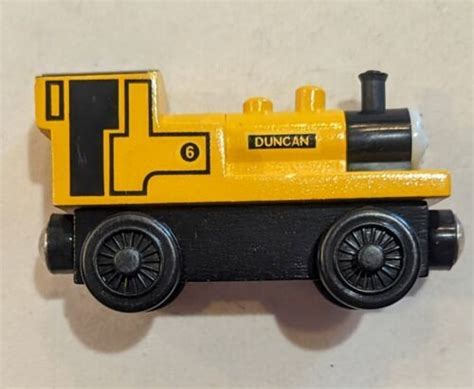 Thomas And Friends Thomas The Train Wooden Railway Duncan Tank Engine