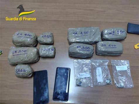 Traffico Di Droga Lungo La SS106 Due Arresti E Sequestro Di Circa 3 Kg