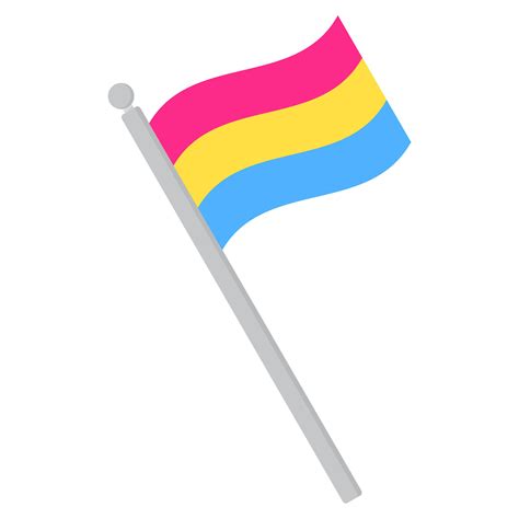 Pansexual pride flag. LGBT flag 37380571 Vector Art at Vecteezy