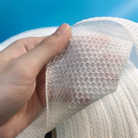 Hydrophilic Diaper Top Sheet Raw Material Hot Air Through Nonwoven For Diapers Sanitary Napkin