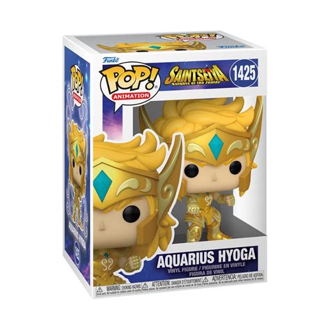 Funko Pop Aquarius Hyoga Saint Seiya Os Cavaleiros Do Zod Aco