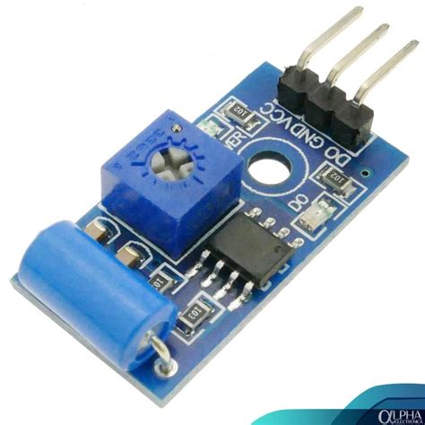 Modulo Sensor De Vibración SW 420 Electrónica Alpha Guatemala