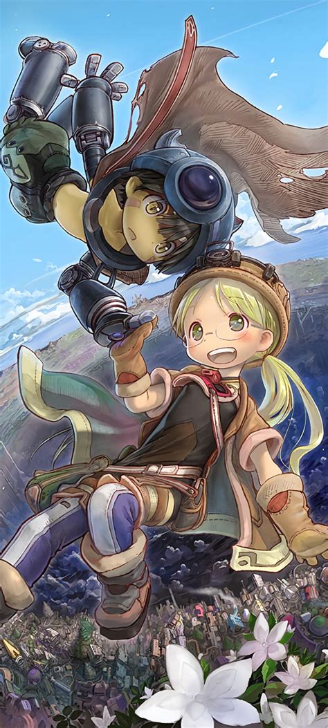 Mobile Wallpaper Anime Regu Made In Abyss Riko Made In Abyss